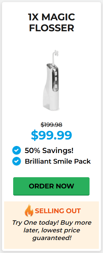 Miracle Smile Magic Flosser 10